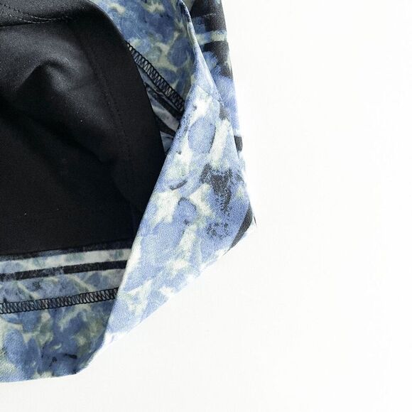 Ivanka Trump Womens Abstract Sleeveless Sheath Dress Blue Black 8 - Picture 4 of 7